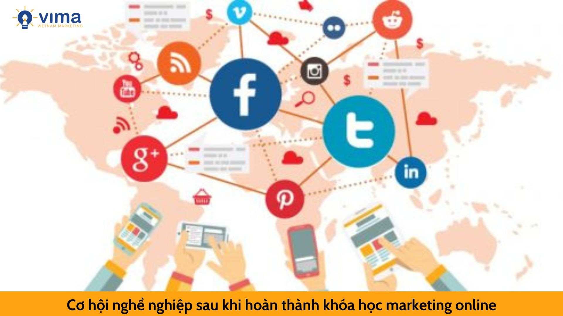 Cơ hội nghề nghiệp sau khi hoàn thành khóa học marketing online